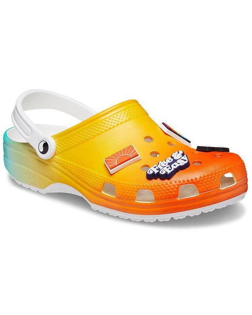 CROCSTM Yellow Free & Easy X Classic Clog 'Sunset'