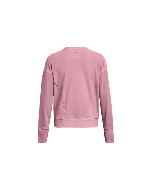 Under Armour Pink Unstoppable Fleece Crew