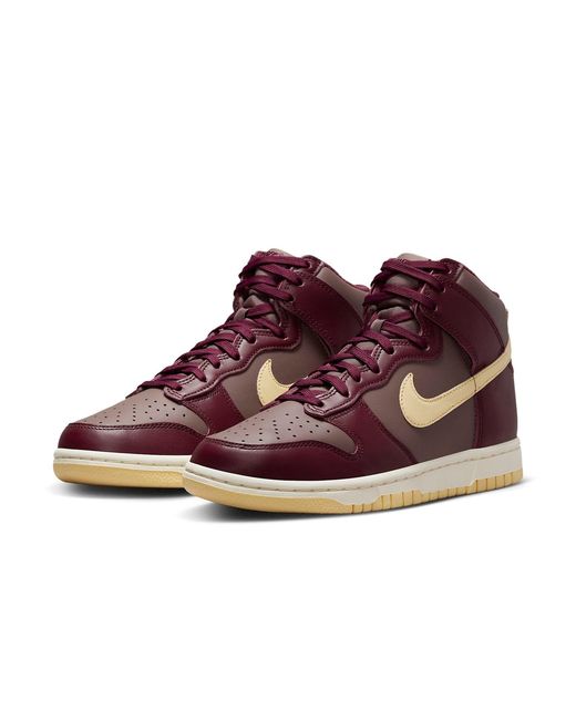 Nike Brown (Wmns) Dunk High 'Plum Eclipse'