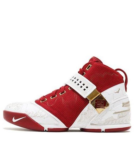 Nike Zoom Lebron 5 'china' in Red for Men | Lyst