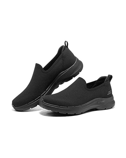 Skechers Black Go Walk 6 First Class Slip On 'Pure' for men