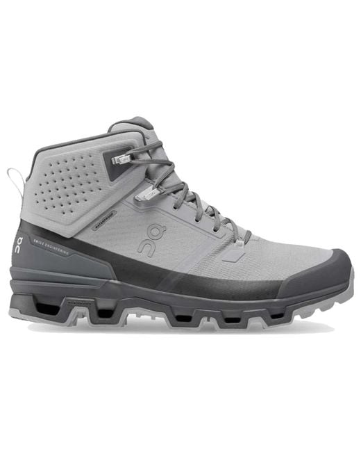 On Shoes Gray Cloudrock 2 Waterproof Outdoor Boot' for men