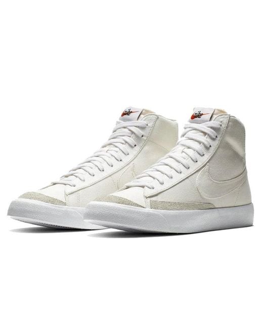 Nike White Blazer Mid for men