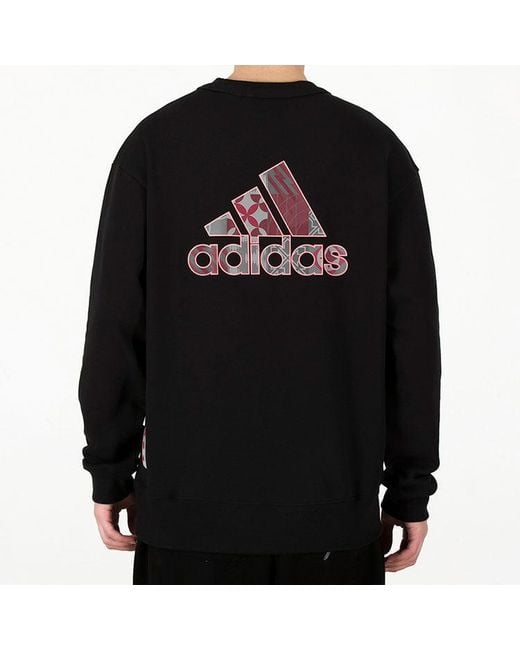 Adidas Blue Juve Lny Cr Swt Limited Juventus Embroidered Team Logo Soccer/Football Sports Pullover for men