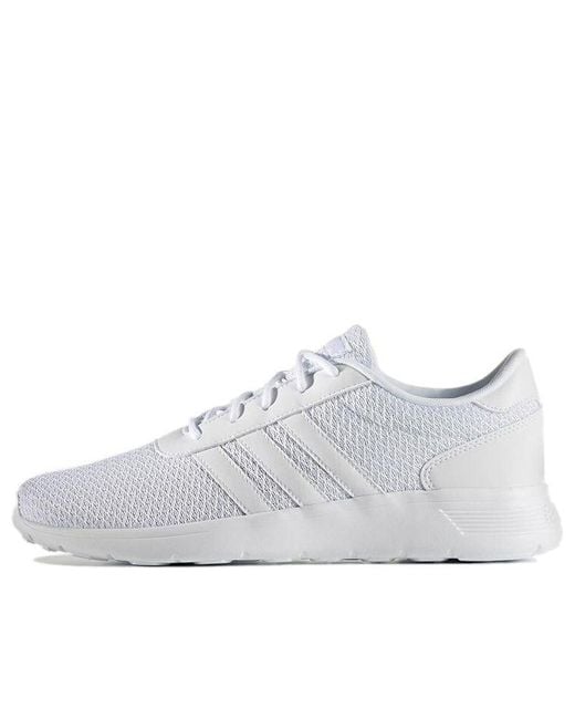 Adidas Neo Lite Racer Sports Shoes White for Men | Lyst