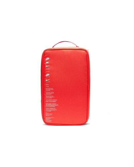 Nike Red Shoebox Bag for men