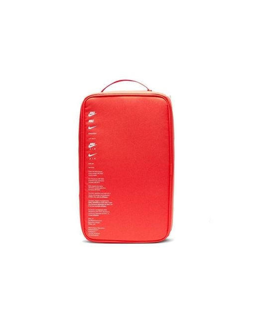 Nike Red Shoebox Bag for men