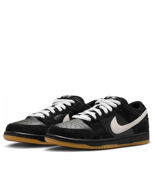 Nike Black Sb Dunk Low Pro Gum' for men