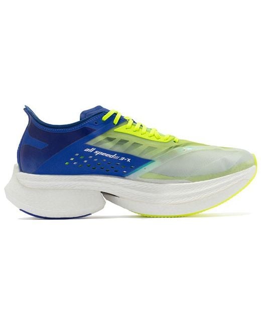 361 Degrees Blue Furious Running Shoes for men