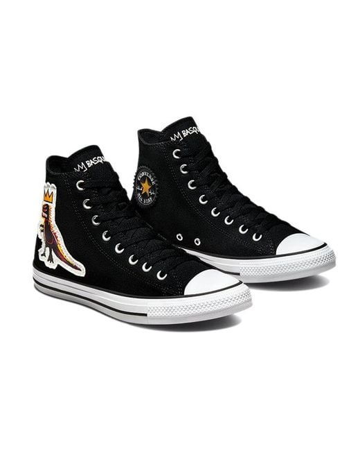 Converse Black Jean-Michel Basquiat X Chuck Taylor All Star High 'Pez Dispenser' for men