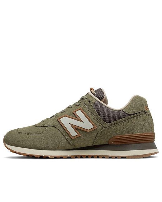 New Balance 574 Premium Outdoors 'covert Green' in Brown for Men | Lyst