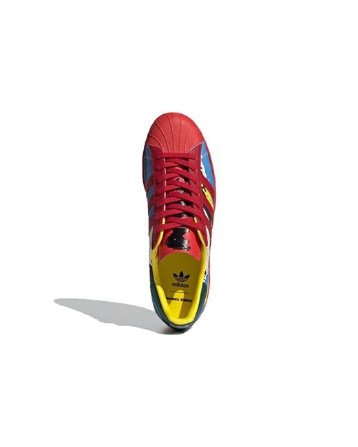 Adidas Red Originals Superstar 80S Ac for men