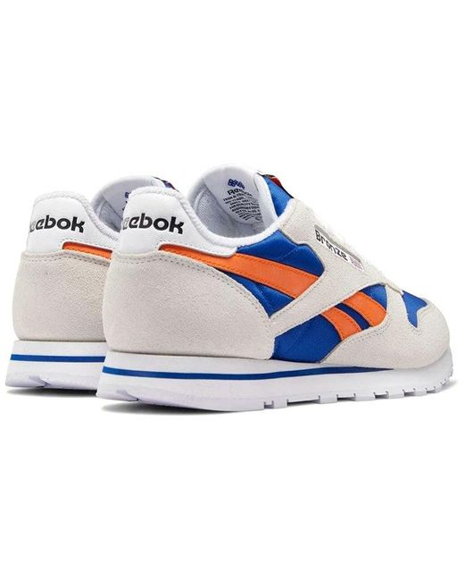 Reebok Blue Bronze 56K X Classic Leather 'New York Knicks' for men