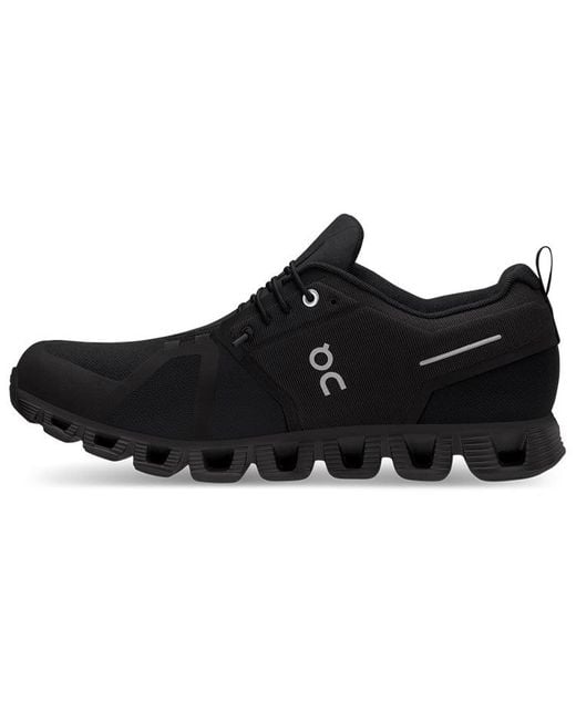 On Shoes Black Cloud 5 Waterproof for men