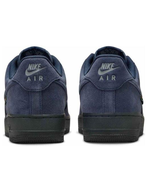 Nike Blue Air Force 1 Low '07 'Cordura Dark Obsidian' for men