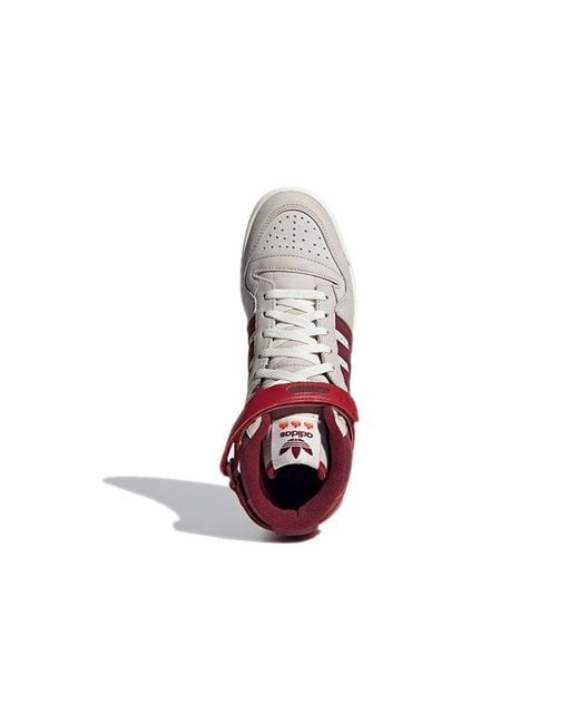 Adidas Red Originals Forum 84 High Sneakers