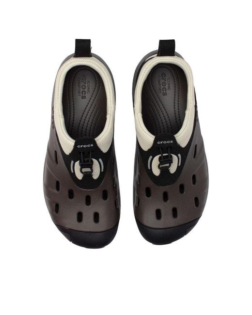 CROCSTM Brown Quick Trail Clogs 'Espresso' for men