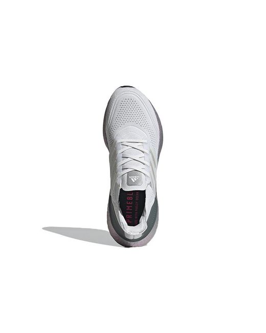 Adidas Gray Ultraboost 21 'Crystal Hazy' for men