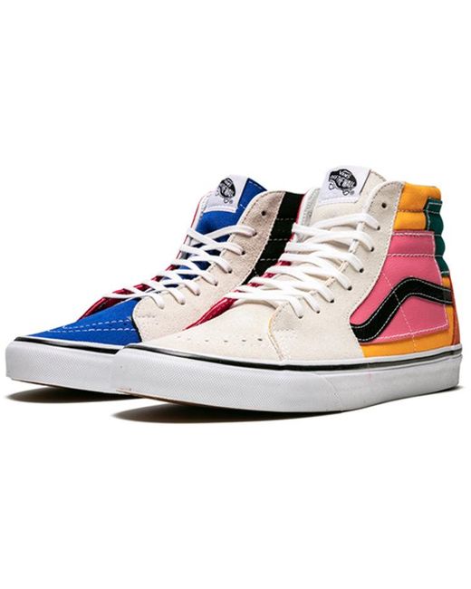 Vans Blue Sk8-Hi 'Patchwork' for men
