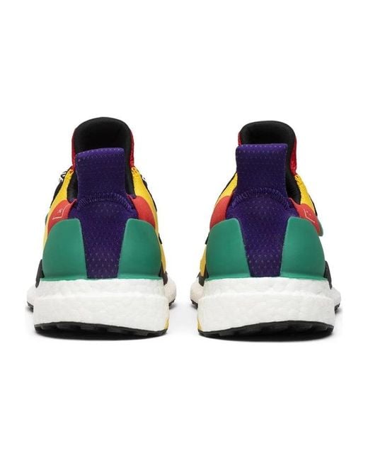 Adidas Yellow (Wmns) X Pharrell Solar Hu Glide