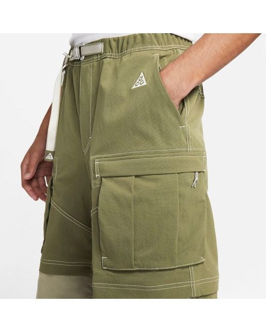 Nike Green Acg Smith Summit Cargo Pants 'Medium' for men
