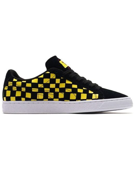 PUMA Black Chinatown Market X Ralph Sampson Low 'Checkerboard' for men