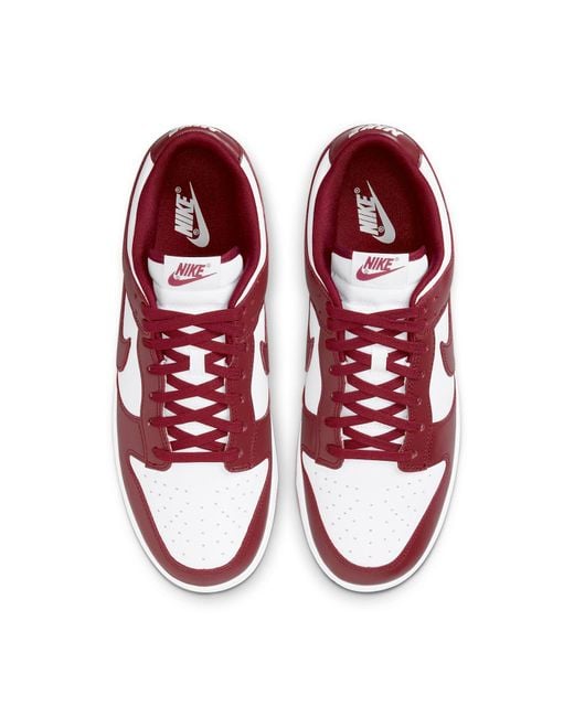 Nike Red Dunk Low 'Team' for men