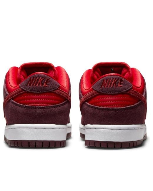 Nike Red Sb Dunk Low Pro 'Fruity Pack for men