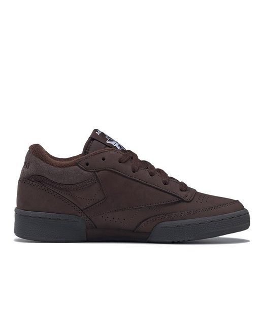 Reebok Brown Club C Mid Ii X Adsum 'Dark' for men