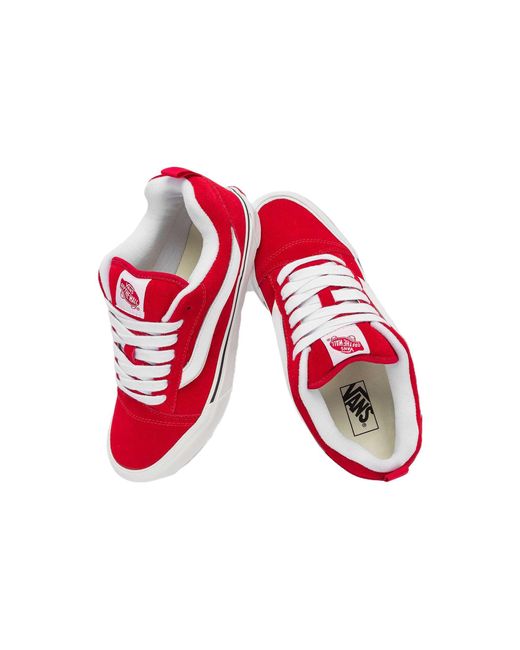 Vans Red Knu Skool for men