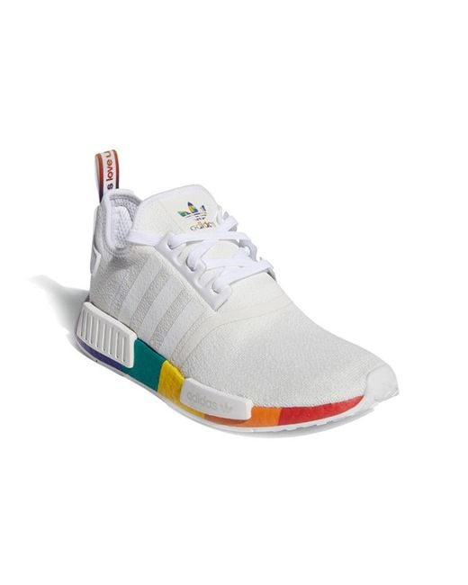 Adidas White Nmd_R1 'Pride' for men
