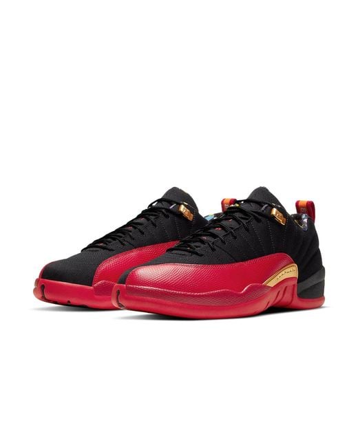 Nike Red 12 Retro Low Se 'Super Bowl' for men