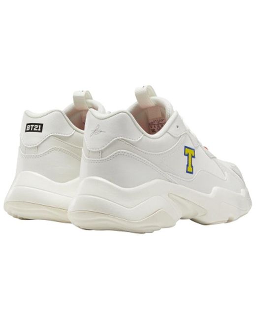 Reebok White Royal Turbo Impulse Cln Sneakers