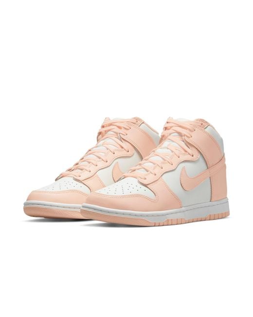 Nike Pink (Wmns) Dunk High 'Crimson Tint'