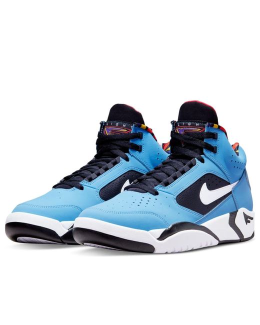 Nike Blue Air Flight Lite Mid 'Hoops Pack for men