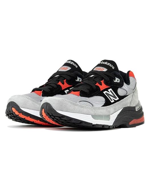 New Balance Blue Dtlr X 992 Made for men