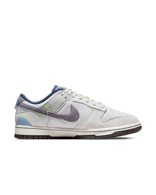 Nike White Air Jordan Dunk Low 'on The Bright Side - Photon Dust'