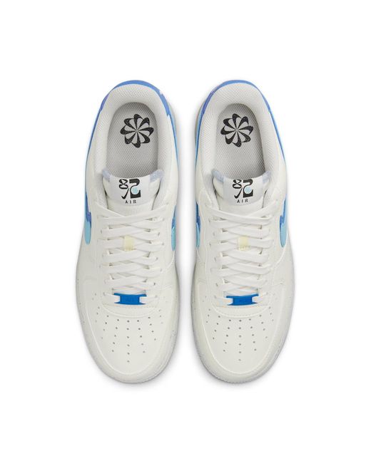 Nike Blue Air Force 1 '07 Lv8 '82 for men