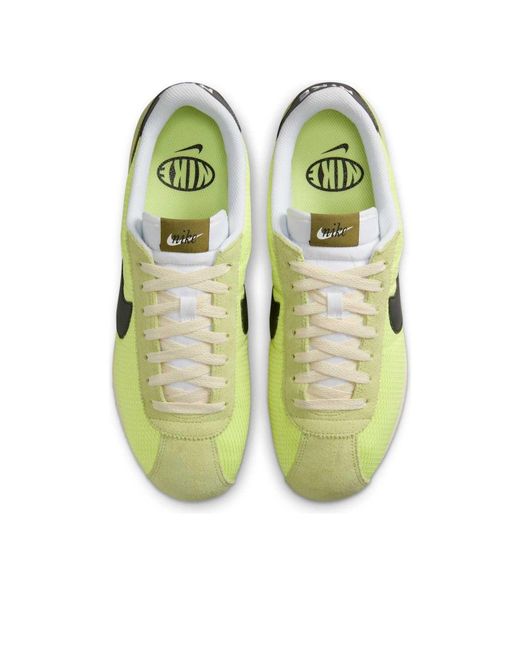 Nike Yellow Cortez Textile 'Light Lemon Twist' for men