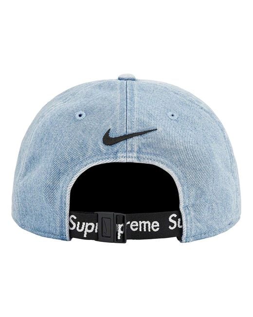 Supreme X Nike Acg Denim 6-Panel in Blue for Men | Lyst UK