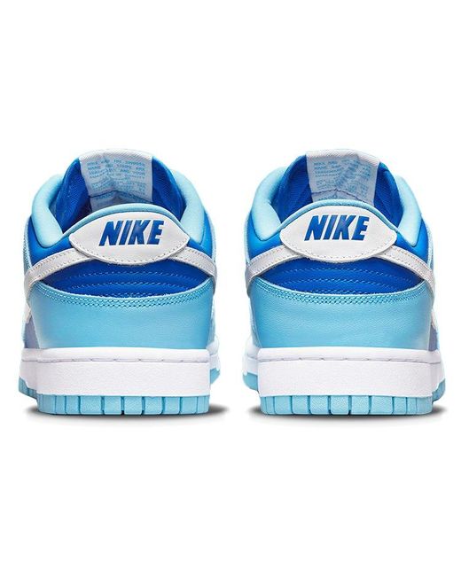 Nike Blue Dunk Low Retro Qs Shoes for men