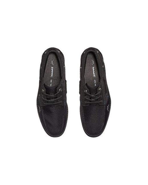 Timberland X A Cold Wall Boat Shoes in Black for Men | Lyst
