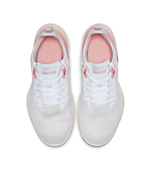 Nike White (Wmns) Flex Tr Trainer 9
