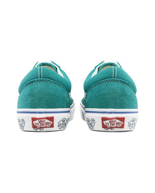 Vans Blue Sidewall Print Old Skool for men