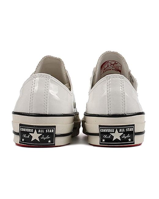 Converse White Chuck 70 Ox Patent' for men