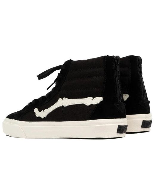 Vans Black Blends X Sk8-Hi Reissue Zip Lx Marshmallow' for men