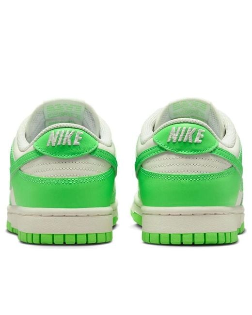 Nike Green Dunk Low Shoes