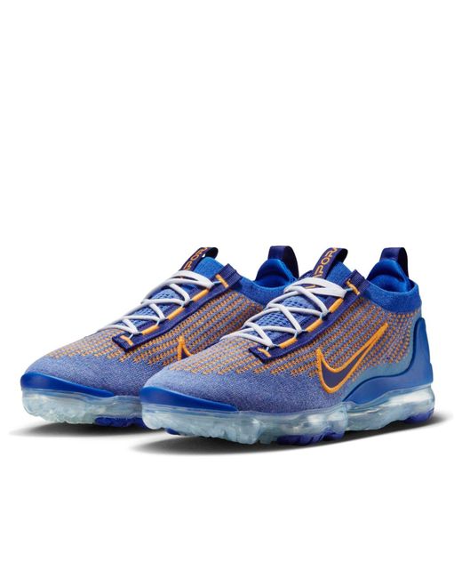 Nike Blue Air Vapormax 2021 Flyknit 'Knicks' for men