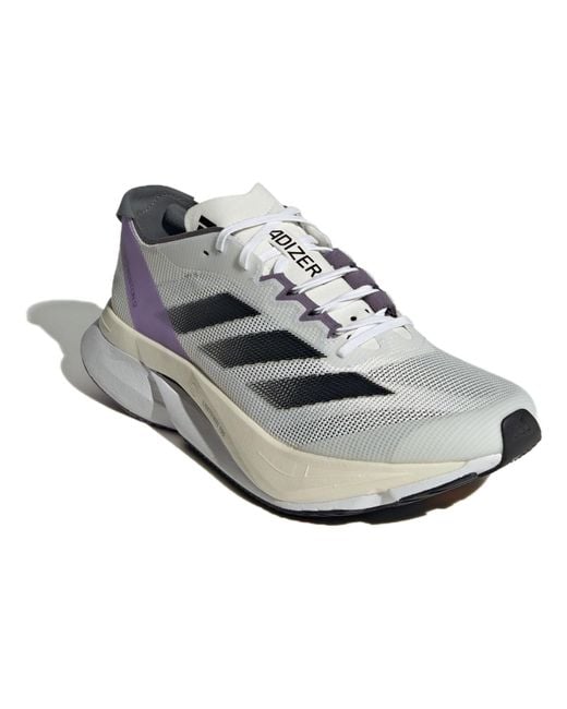 Adidas White (Wmns) Adizero Boston 12 Running 'Cloud'