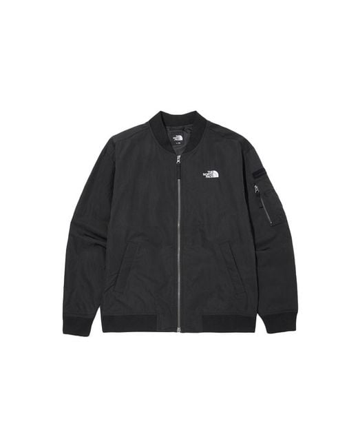 The North Face All-Round Bomber Jacket in Black for Men | Lyst UK